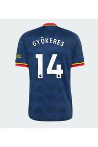 Arsenal Viktor Gyokeres #14 Jalkapallovaatteet Vieraspaita 2026-27 Lyhythihainen